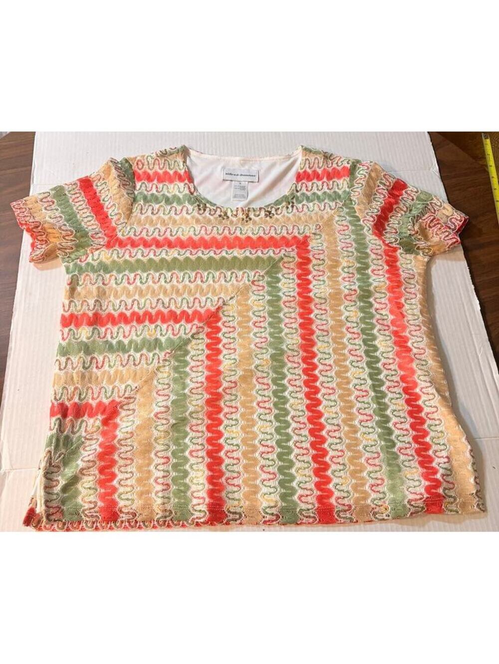 Alfred Dunner business casual, upscale top M - NEW